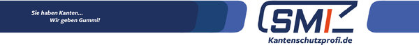 Kantenschutz profile in blau