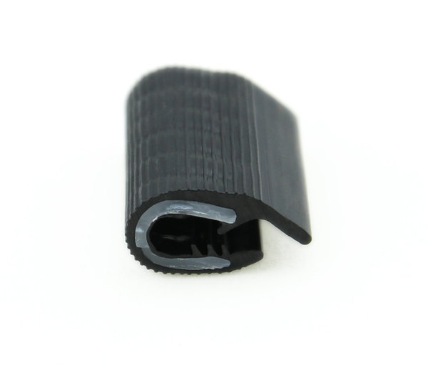KSKL1-4S-POM Kantenschutzprofil NICHT ROSTEND schwarz Klemmbereich 1,5-4 mm Maße 21x10,3 mm