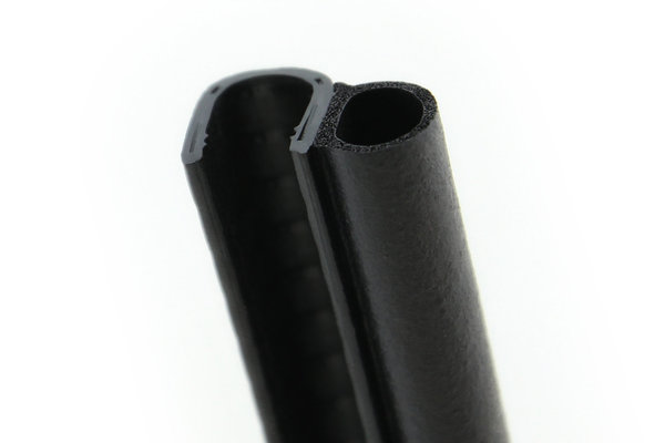 DS42 - PVC/ EPDM Kantenschutz Dichtungs Profil Gummi Dichtung seitlich - Klemmbereich 6 - 8 mm